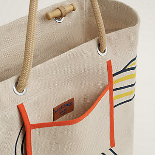 【大胆なお馬さん柄】HERMES★Quadrige beach トートバック Quadrige beach bag | Hermès USA